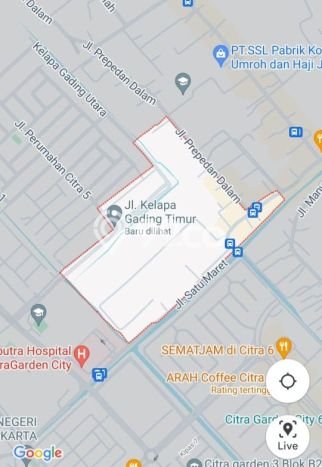 Tanah Dijual di Jakarta Barat Seluas 3000m2 Strategis Tanah Dijual di Jakarta Barat Seluas 3000m2 Strategis