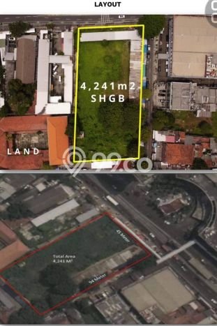 HARGA MENARIK! Tanah Kawasan Senen, Luas 4241m², Lingkungan Asri HARGA MENARIK! Tanah Kawasan Senen, Luas 4241m², Lingkungan Asri