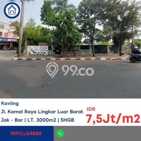 Tanah Kavling Dijual di Kamal, Jakarta Utara dengan Luas Tanah 3000m2 Tanah Kavling Dijual di Kamal, Jakarta Utara dengan Luas Tanah 3000m2