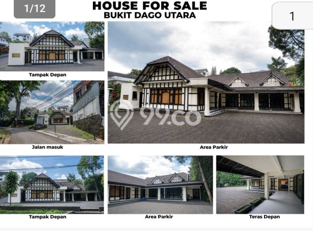Dijual Rumah Mewah Elegan Dengan View Cantik di Bandung Kota, Bandung Dijual Rumah Mewah Elegan Dengan View Cantik di Bandung Kota, Bandung