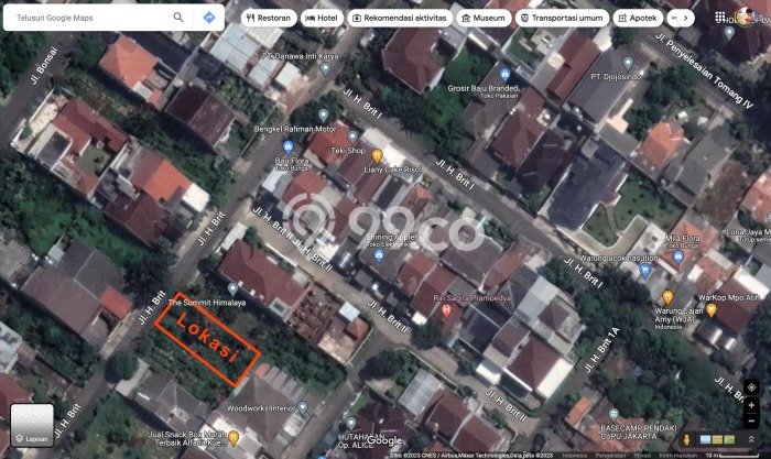 Tanah Investasi Dijual di Jakarta Barat Punya Luas 250m2 Tanah Investasi Dijual di Jakarta Barat Punya Luas 250m2