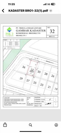 Tanah Kavling Dijual di Pantai Indah Kapuk 2, Jakarta Utara dengan Luas Tanah 1087m2 Tanah Kavling Dijual di Pantai Indah Kapuk 2, Jakarta Utara dengan Luas Tanah 1087m2
