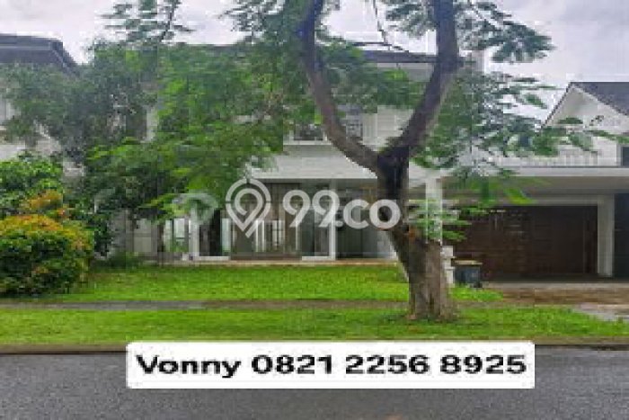 Ready to Use! Premium House LT 350m2 Desain Elegan di Alam Sutera Ready to Use! Premium House LT 350m2 Desain Elegan di Alam Sutera