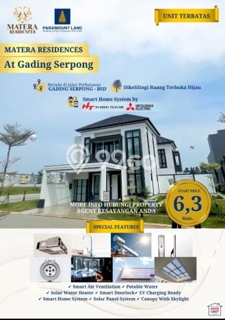 Hunian Super Elit dengan Akses Paling Strategis di Gading Serpong, Tangerang Hunian Super Elit dengan Akses Paling Strategis di Gading Serpong, Tangerang