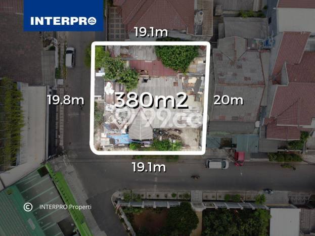 LOKASI STRATEGIS! Tanah di Meruya, Luas 380m², Lingkungan Nyaman, Cocok untuk Hunian LOKASI STRATEGIS! Tanah di Meruya, Luas 380m², Lingkungan Nyaman, Cocok untuk Hunian