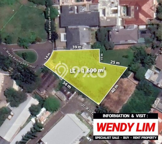 Dijual Tanah Lokasi Mega Kuningan, Jakarta Selatan Seluas 1600m2 Dijual Tanah Lokasi Mega Kuningan, Jakarta Selatan Seluas 1600m2