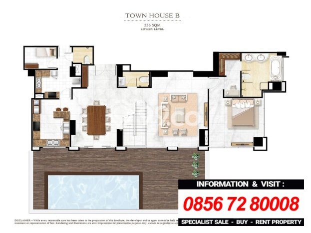 Siap Huni Apartemen Luxury di Simprug 3 Kamar & 0 Kamar Mandi Siap Huni Apartemen Luxury di Simprug 3 Kamar & 0 Kamar Mandi