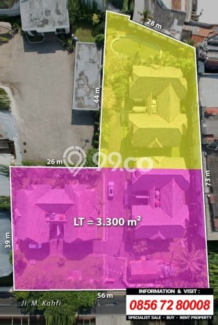 Tanah di Jagakarsa, Jakarta Selatan Luas 3300m2 Dijual Segera Tanah di Jagakarsa, Jakarta Selatan Luas 3300m2 Dijual Segera