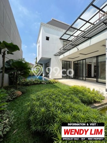 Rumah Luxury Modern Tanpa Renovasi di Pondok Indah Jakarta Selatan Rumah Luxury Modern Tanpa Renovasi di Pondok Indah Jakarta Selatan