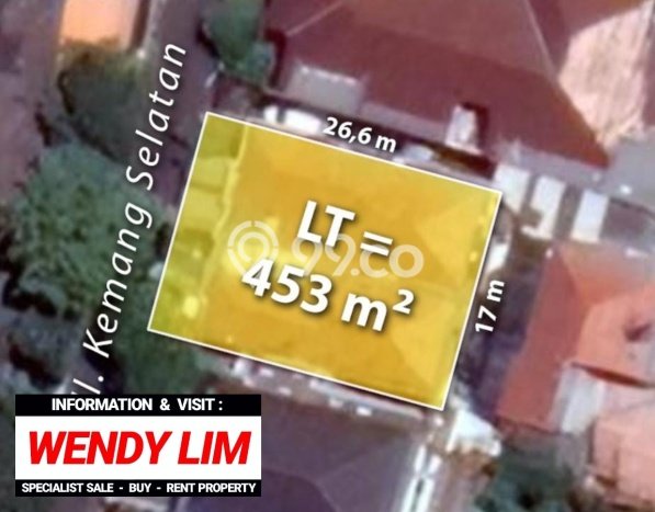 For Sale! Premium House LT 453m2 Desain Elegan di Kemang For Sale! Premium House LT 453m2 Desain Elegan di Kemang
