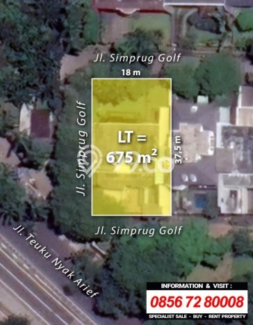 Jual Rumah Mewah Elegan Dengan View Cantik di Simprug, Jakarta Selatan Jual Rumah Mewah Elegan Dengan View Cantik di Simprug, Jakarta Selatan