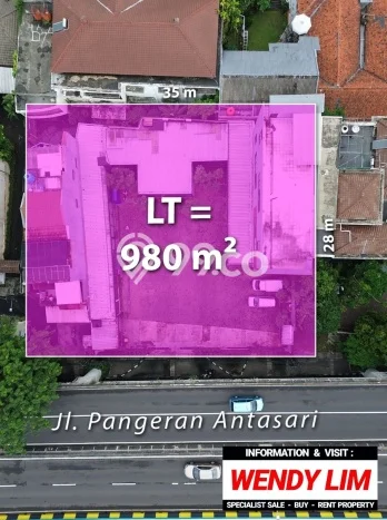 Dijual! Ruko di Antasari Jakarta Selatan LT 980m2 / LB 750m2 Kawasan Bisnis Dijual! Ruko di Antasari Jakarta Selatan LT 980m2 / LB 750m2 Kawasan Bisnis