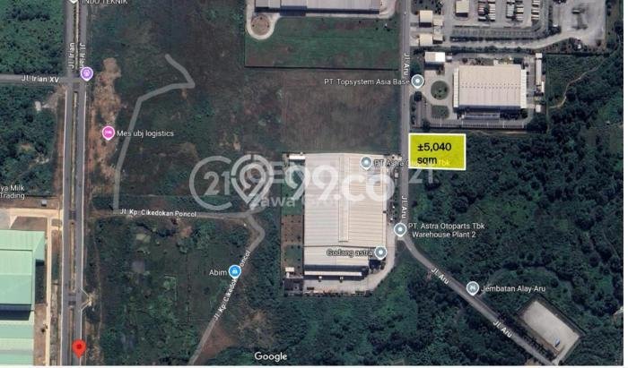 Tanah Area Prospektif Kawasan , Luas 5040m2m², Akses ke Pusat Kota Tanah Area Prospektif Kawasan , Luas 5040m2m², Akses ke Pusat Kota