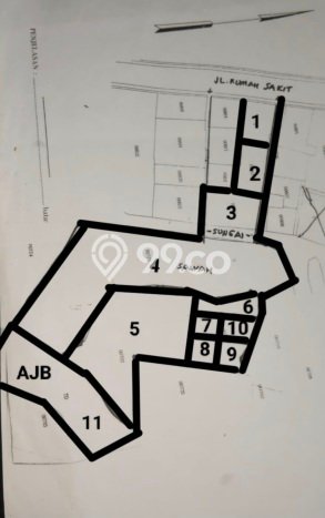 Tanah untuk Dijual Lokasi panyileukan, Bandung Luas 11474m2 - Tanah untuk Dijual Lokasi panyileukan, Bandung Luas 11474m2 -