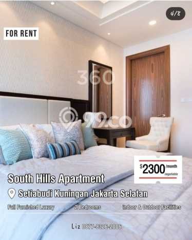 Apartemen Minimalis untuk Disewa, 2 Kamar di Jakarta Selatan Apartemen Minimalis untuk Disewa, 2 Kamar di Jakarta Selatan