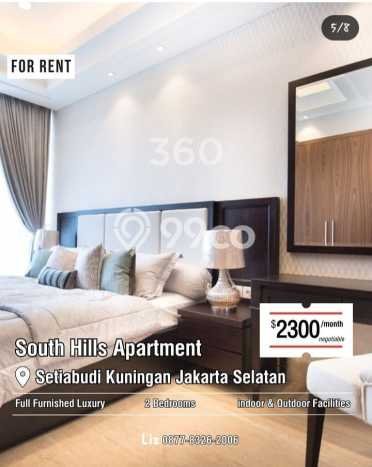 Apartemen Minimalis untuk Disewa, 2 Kamar di Jakarta Selatan Apartemen Minimalis untuk Disewa, 2 Kamar di Jakarta Selatan