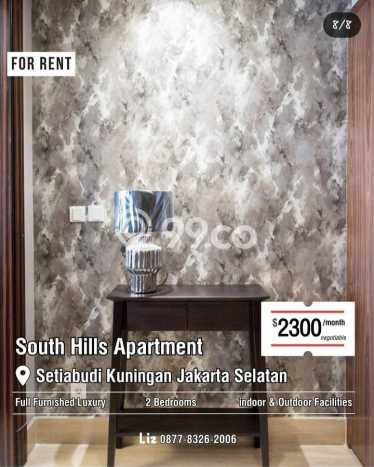 Apartemen Minimalis untuk Disewa, 2 Kamar di Jakarta Selatan Apartemen Minimalis untuk Disewa, 2 Kamar di Jakarta Selatan