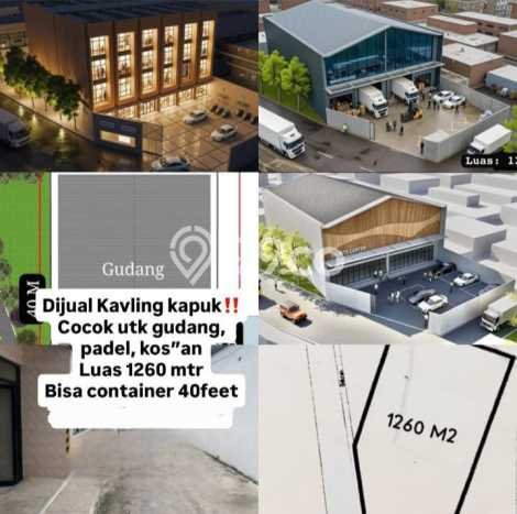 Dijual Tanah Lokasi Kapuk, Jakarta Utara Seluas 1260m2 Dijual Tanah Lokasi Kapuk, Jakarta Utara Seluas 1260m2