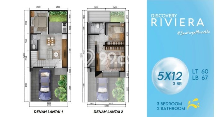 Rumah Minimalis 2 KT di Bintaro Tangerang Selatan Unfurnished Rumah Minimalis 2 KT di Bintaro Tangerang Selatan Unfurnished