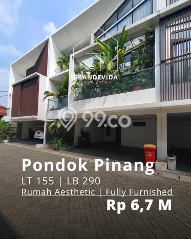 Hunian Mewah LB 290m2 Siap Huni Desain Elegan di Pondok Pinang, Jakarta Selatan Hunian Mewah LB 290m2 Siap Huni Desain Elegan di Pondok Pinang, Jakarta Selatan