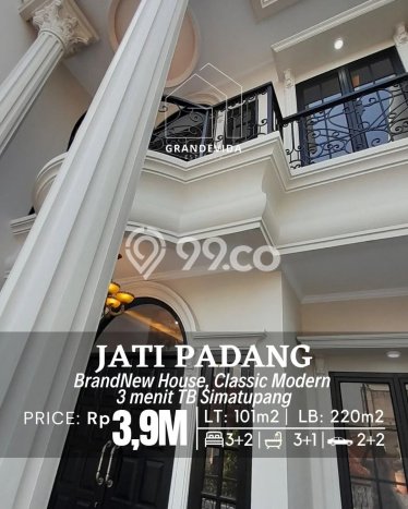 Dijual Rumah Luas Elegan Dengan View Cantik di Jati Padang, Jakarta Selatan Dijual Rumah Luas Elegan Dengan View Cantik di Jati Padang, Jakarta Selatan