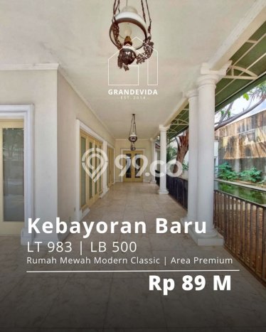 Dijual Rumah Premium dengan Fasilitas Sekitar Komplit di Kebayoran Baru, Jakarta Selatan Dijual Rumah Premium dengan Fasilitas Sekitar Komplit di Kebayoran Baru, Jakarta Selatan