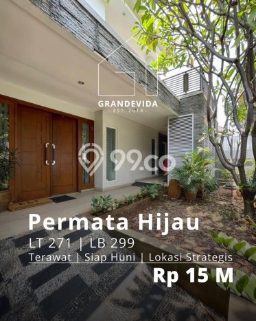 Dijual Rumah Mewah Elegan Dengan View Cantik di Permata Hijau, Jakarta Selatan Dijual Rumah Mewah Elegan Dengan View Cantik di Permata Hijau, Jakarta Selatan