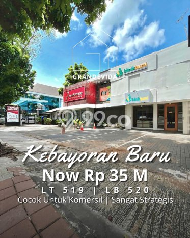 Unit Komersial Dijual di Kebayoran Baru Jakarta Selatan Luas Bangunan 520m2 Unit Komersial Dijual di Kebayoran Baru Jakarta Selatan Luas Bangunan 520m2