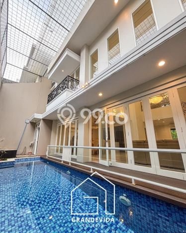 Hunian Mewah LB 425m2 Siap Huni Desain Elegan di Pondok Indah, Jakarta Selatan Hunian Mewah LB 425m2 Siap Huni Desain Elegan di Pondok Indah, Jakarta Selatan