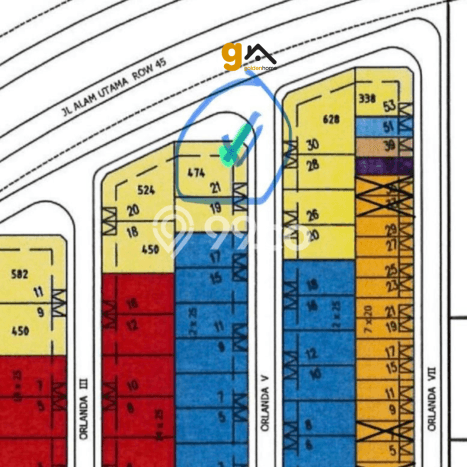Tanah Kavling Dijual di Alam Sutera, Tangerang dengan Luas Tanah 474m2 Tanah Kavling Dijual di Alam Sutera, Tangerang dengan Luas Tanah 474m2