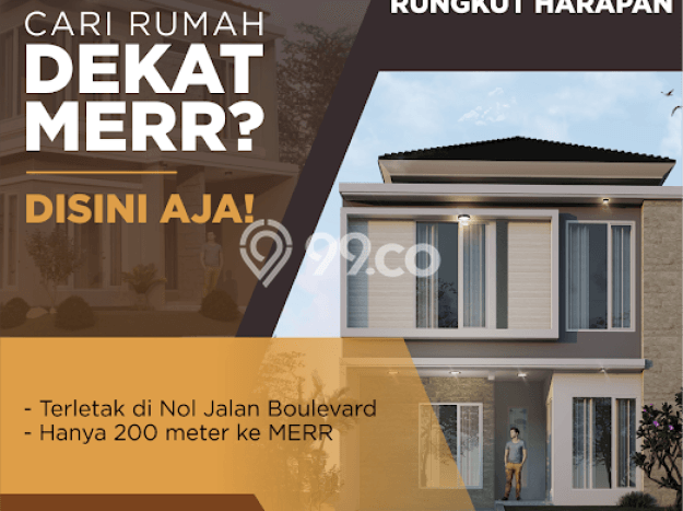 Rumah Strategis Modern Lb 140m2 di Rungkut, Surabaya Rumah Strategis Modern Lb 140m2 di Rungkut, Surabaya