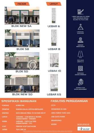 Unit Gudang Paling Strategis di Cerme Gresik dengan LB 110m2 Unit Gudang Paling Strategis di Cerme Gresik dengan LB 110m2