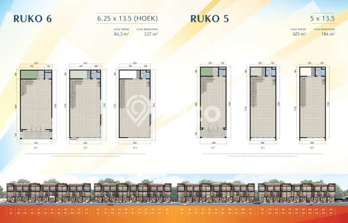Ruko Dijual di Prime Area Tangerang Luas 184m2 Ruko Dijual di Prime Area Tangerang Luas 184m2