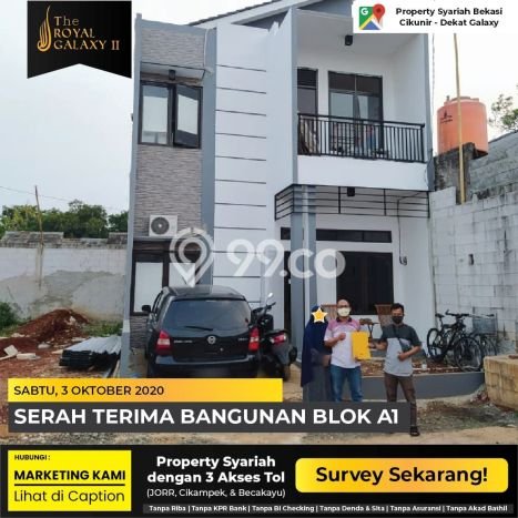 Hunian Nyaman Asri 3 KT Siap Pakai di Galaxy Bekasi Hunian Nyaman Asri 3 KT Siap Pakai di Galaxy Bekasi