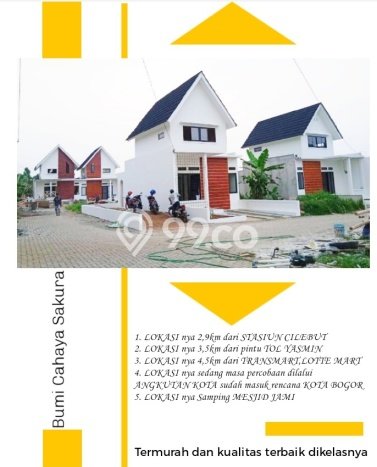 Rumah Modern 2 Kamar LT 99m2 di Cilebut Rumah Modern 2 Kamar LT 99m2 di Cilebut