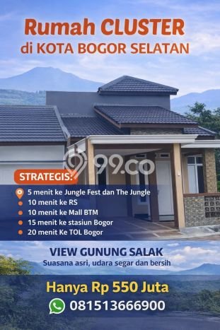 Jual Rumah Bagus Siap Huni LB 45m2 di Bogor Selatan, Bogor Jual Rumah Bagus Siap Huni LB 45m2 di Bogor Selatan, Bogor