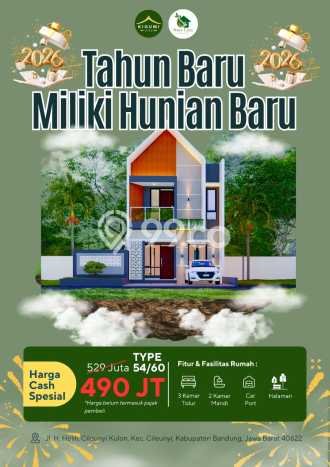 Dijual Cepat Rumah Minimalis & Modern LB 54m2 di Bandung Kota Dijual Cepat Rumah Minimalis & Modern LB 54m2 di Bandung Kota