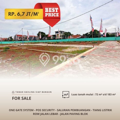 Tanah Siap Bangun Dijual di Jakarta Timur Punya Luas 100m2 Tanah Siap Bangun Dijual di Jakarta Timur Punya Luas 100m2