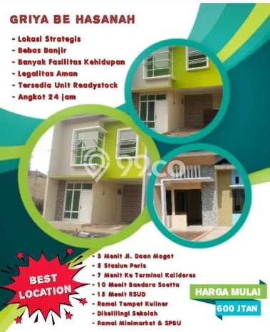 Hunian Nyaman Asri 2 KT Siap Huni di Batu Ceper Tangerang Hunian Nyaman Asri 2 KT Siap Huni di Batu Ceper Tangerang