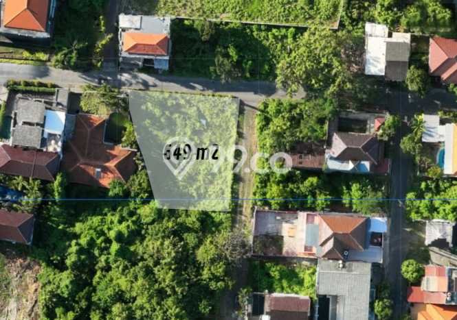 Kavling Tanah untuk Dijual di Mumbul, Badung, Luas 649m2 Kavling Tanah untuk Dijual di Mumbul, Badung, Luas 649m2