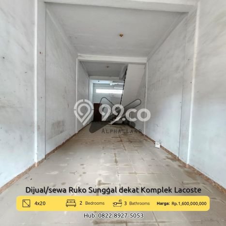 Ruko Disewakan Lokasi Medan Sunggal Medan Harga Spesial! Ruko Disewakan Lokasi Medan Sunggal Medan Harga Spesial!