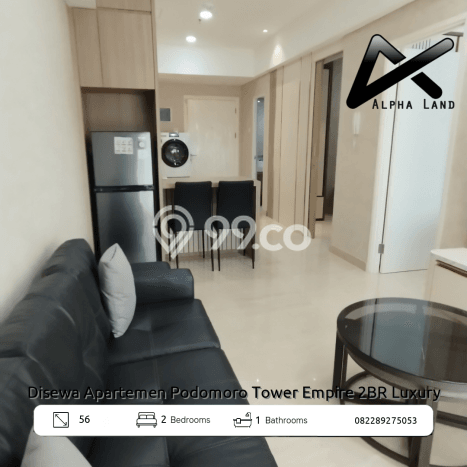 Apartemen Siap Pakai 2 BR dengan Harga Hemat di Area Medan Barat, Medan Apartemen Siap Pakai 2 BR dengan Harga Hemat di Area Medan Barat, Medan