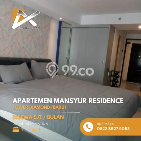 Apartemen Harga Murah dengan 1 BR & 1 KM di Medan Sunggal Medan Apartemen Harga Murah dengan 1 BR & 1 KM di Medan Sunggal Medan