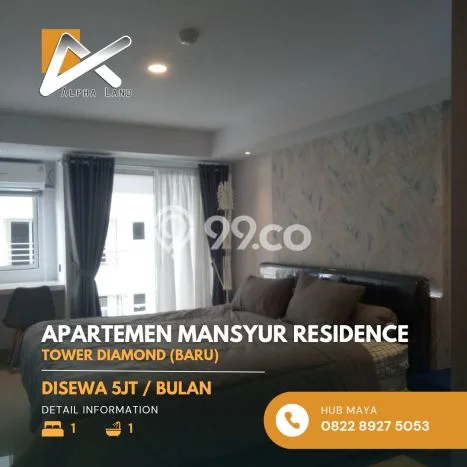 Apartemen Harga Murah dengan 1 BR & 1 KM di Medan Sunggal Medan Apartemen Harga Murah dengan 1 BR & 1 KM di Medan Sunggal Medan