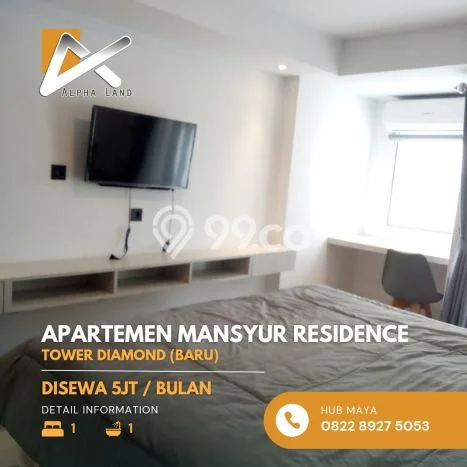 Apartemen Harga Murah dengan 1 BR & 1 KM di Medan Sunggal Medan Apartemen Harga Murah dengan 1 BR & 1 KM di Medan Sunggal Medan