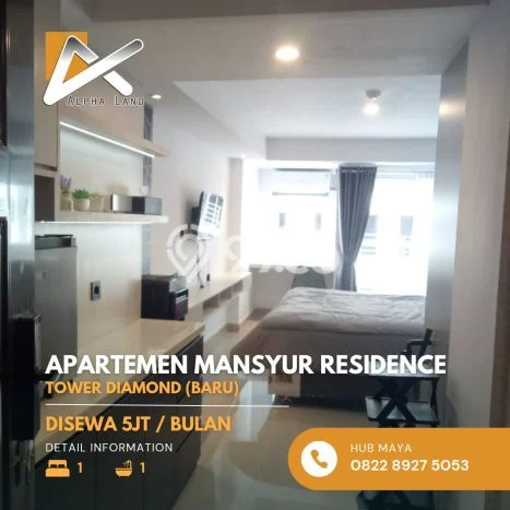 Apartemen Harga Murah dengan 1 BR & 1 KM di Medan Sunggal Medan Apartemen Harga Murah dengan 1 BR & 1 KM di Medan Sunggal Medan