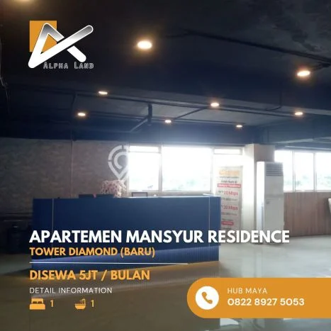 Apartemen Harga Murah dengan 1 BR & 1 KM di Medan Sunggal Medan Apartemen Harga Murah dengan 1 BR & 1 KM di Medan Sunggal Medan