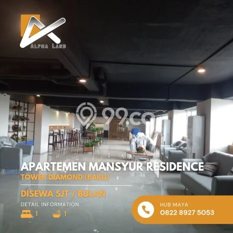 Apartemen Harga Murah dengan 1 BR & 1 KM di Medan Sunggal Medan Apartemen Harga Murah dengan 1 BR & 1 KM di Medan Sunggal Medan