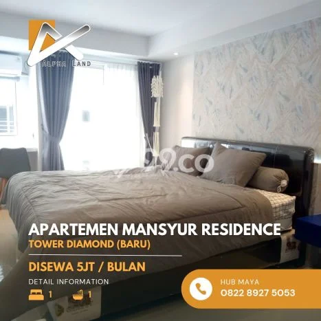 Apartemen Harga Murah dengan 1 BR & 1 KM di Medan Sunggal Medan Apartemen Harga Murah dengan 1 BR & 1 KM di Medan Sunggal Medan