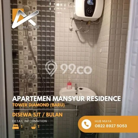 Apartemen Harga Murah dengan 1 BR & 1 KM di Medan Sunggal Medan Apartemen Harga Murah dengan 1 BR & 1 KM di Medan Sunggal Medan